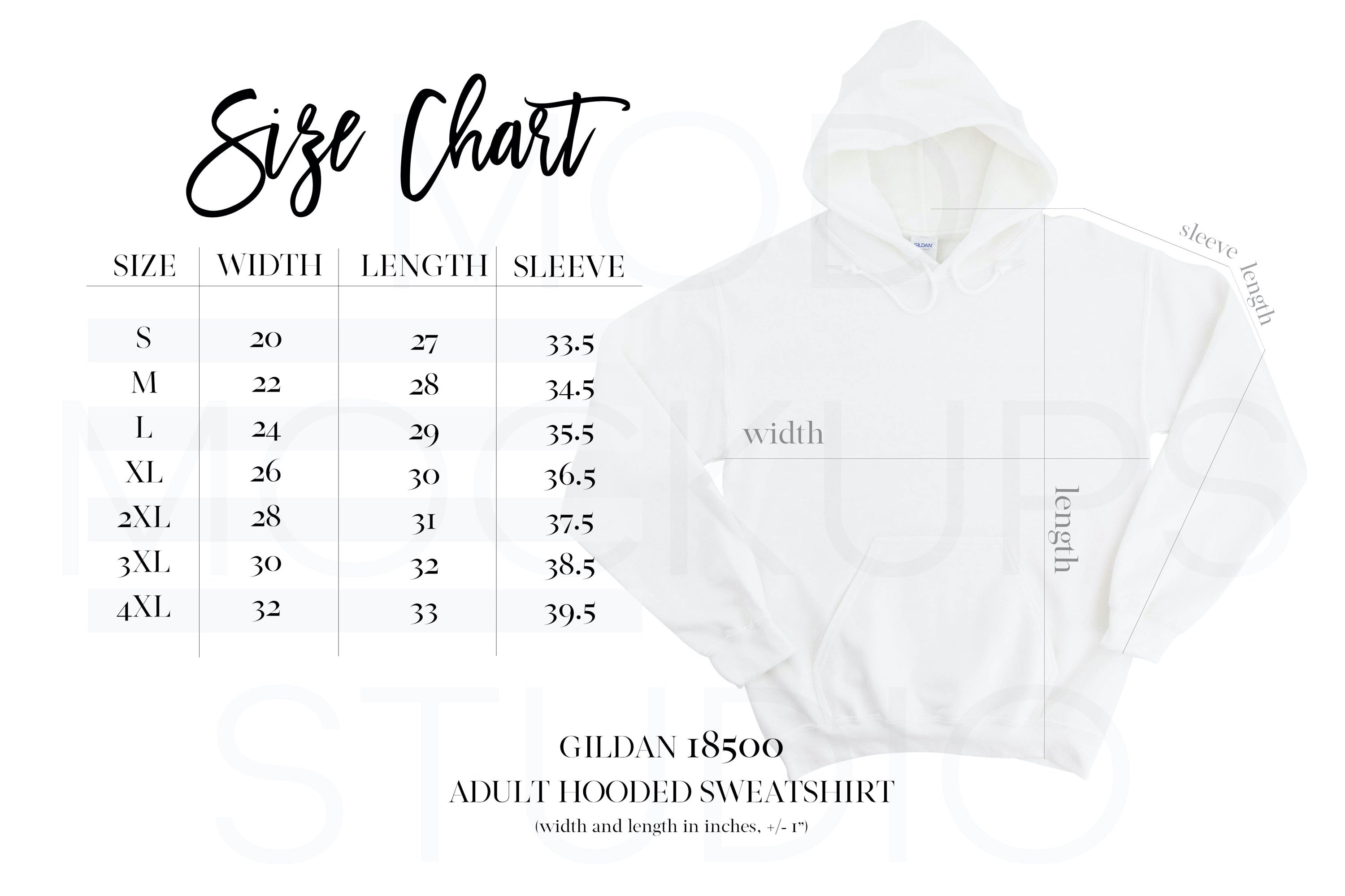 GILDAN 18500 HOODIE