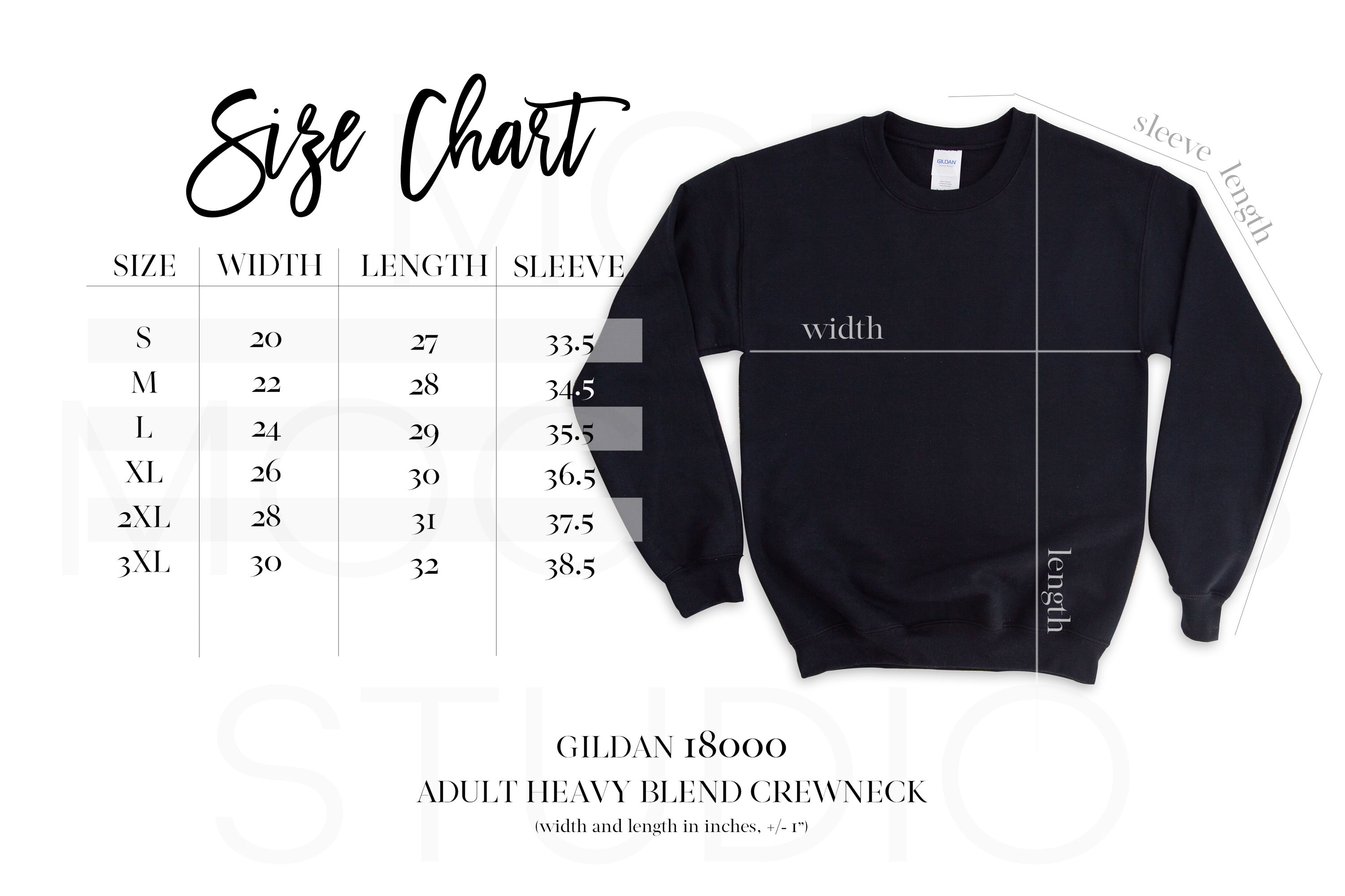 GILDAN 18000 SWEATSHIRT