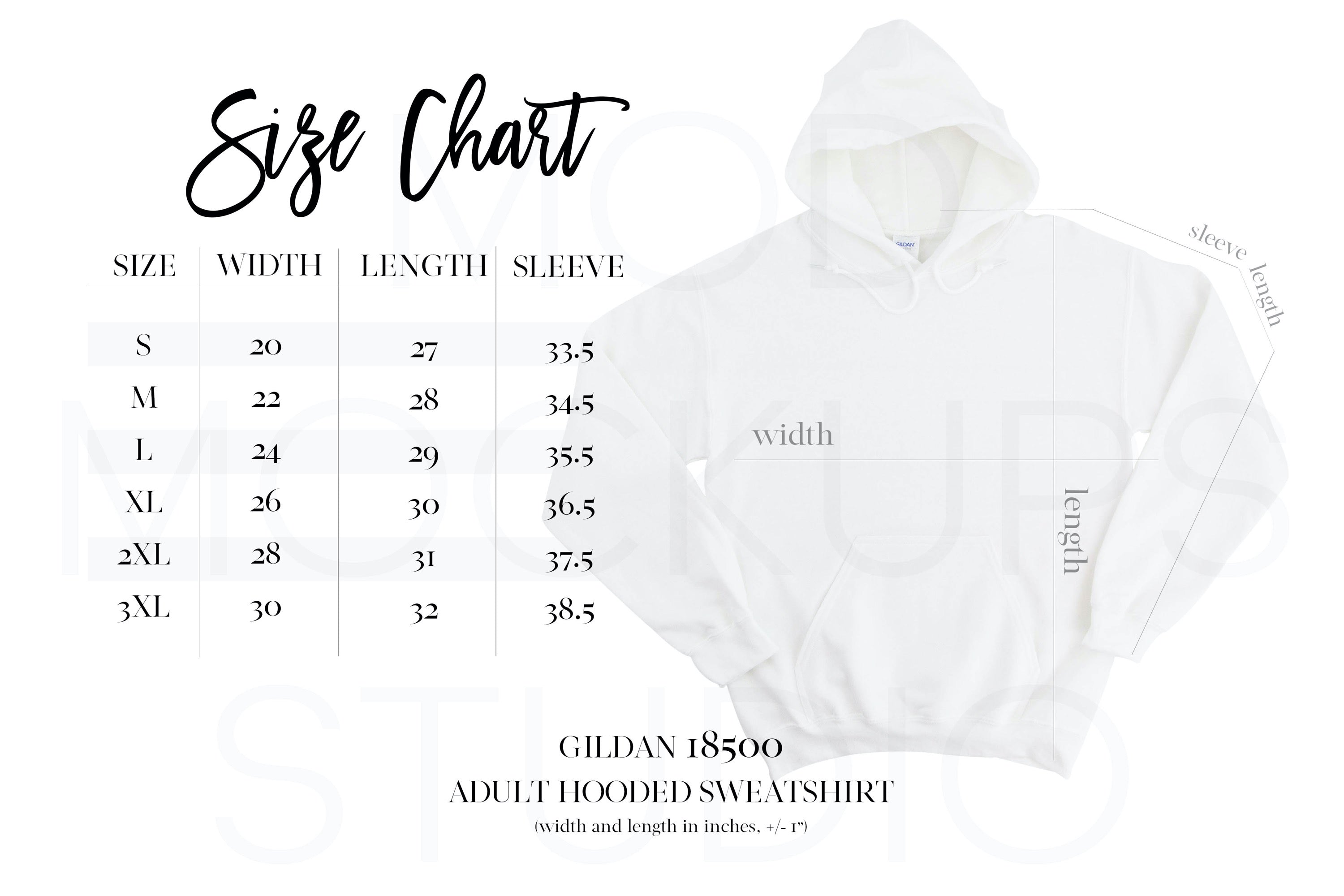 GILDAN 18500 HOODIE