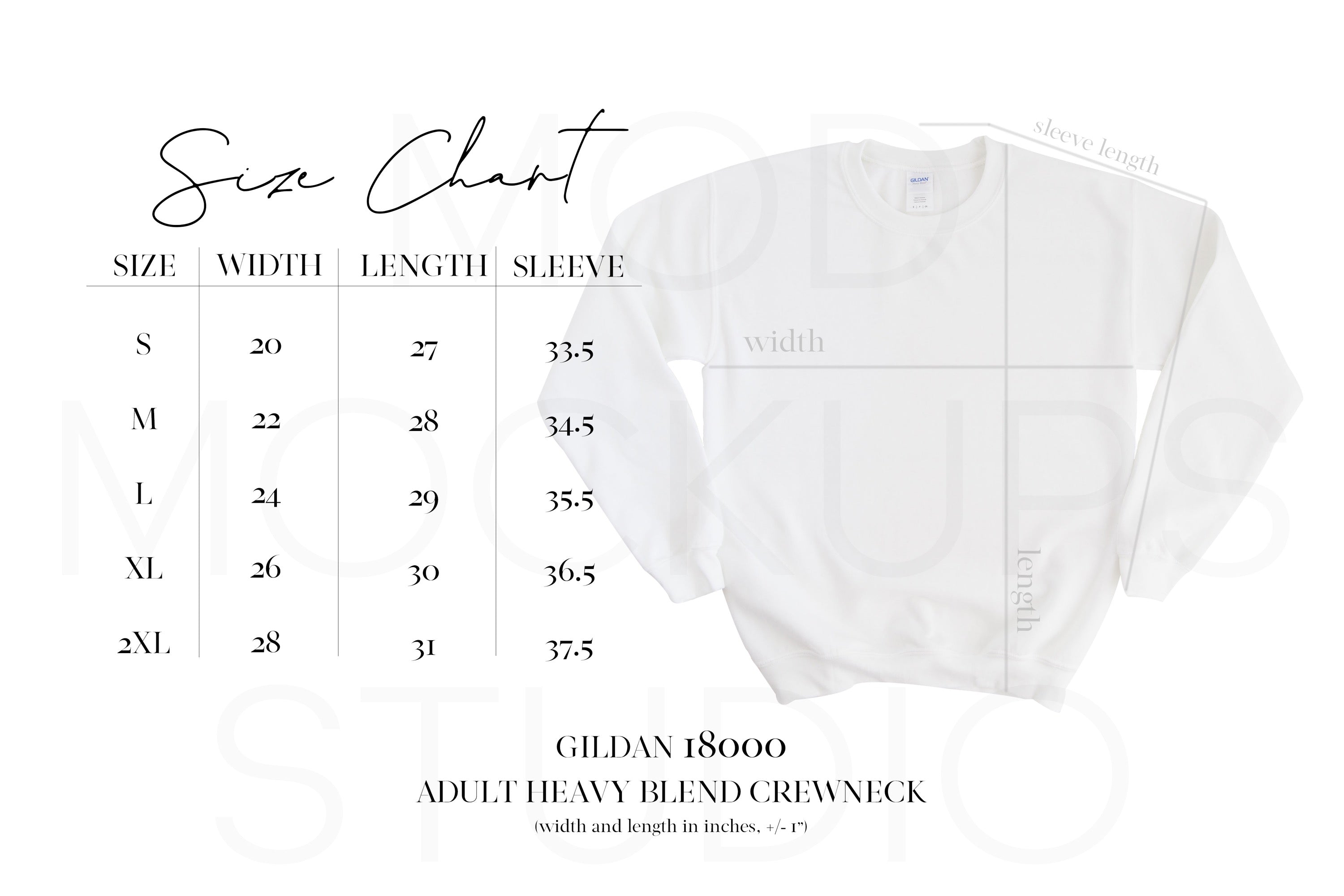 GILDAN 18000 SWEATSHIRT