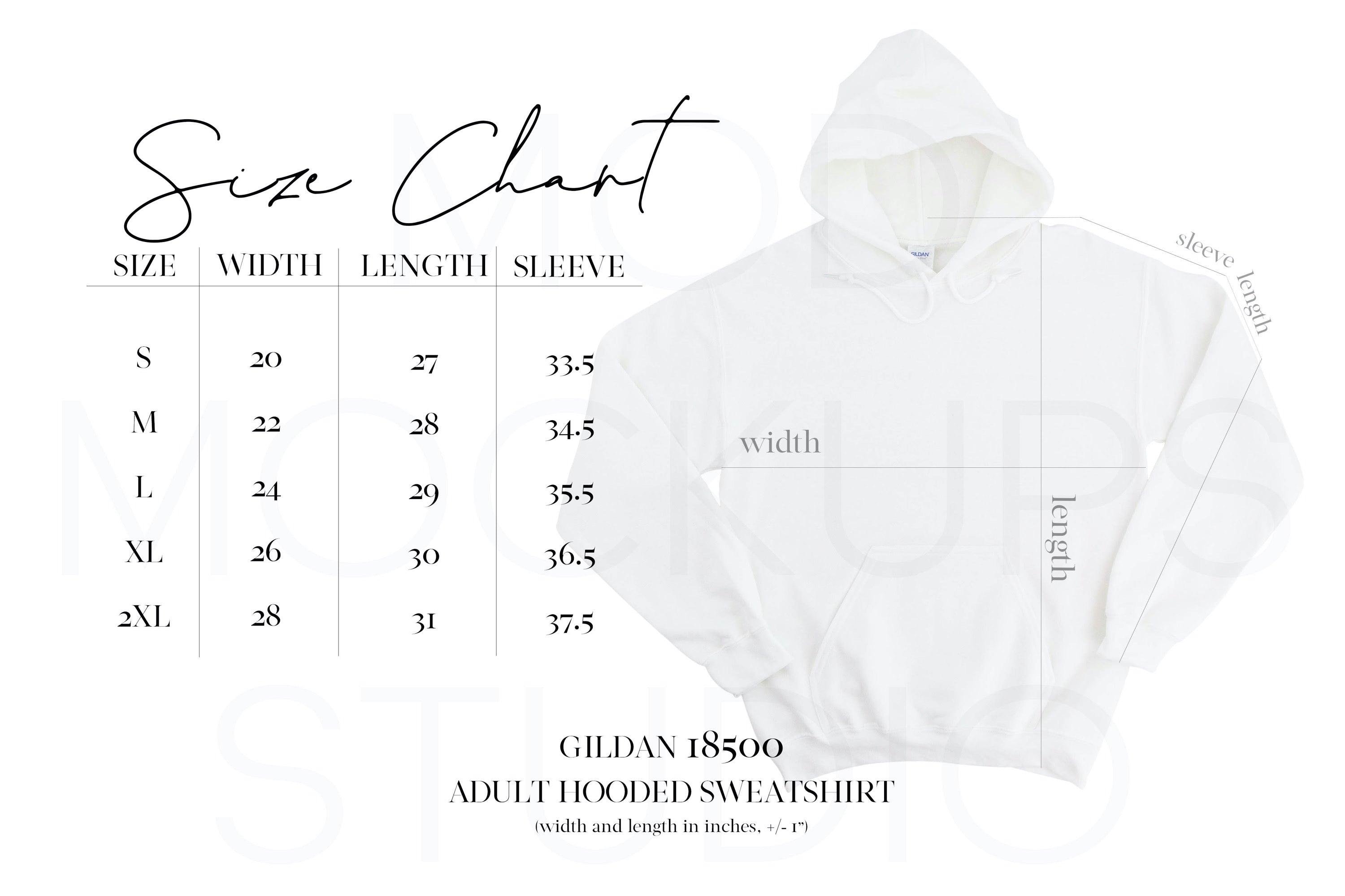 GILDAN 18500 HOODIE