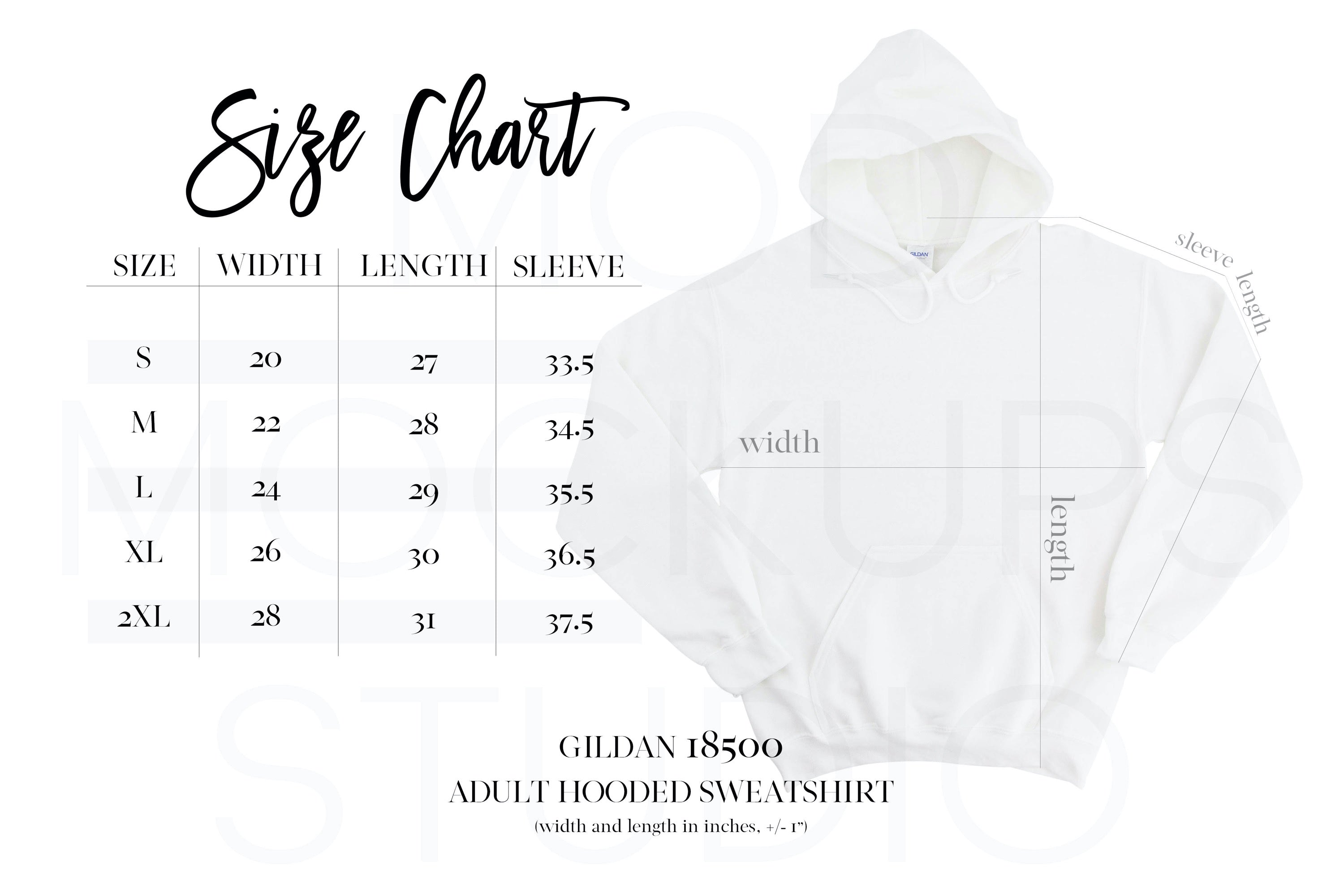 GILDAN 18500 HOODIE