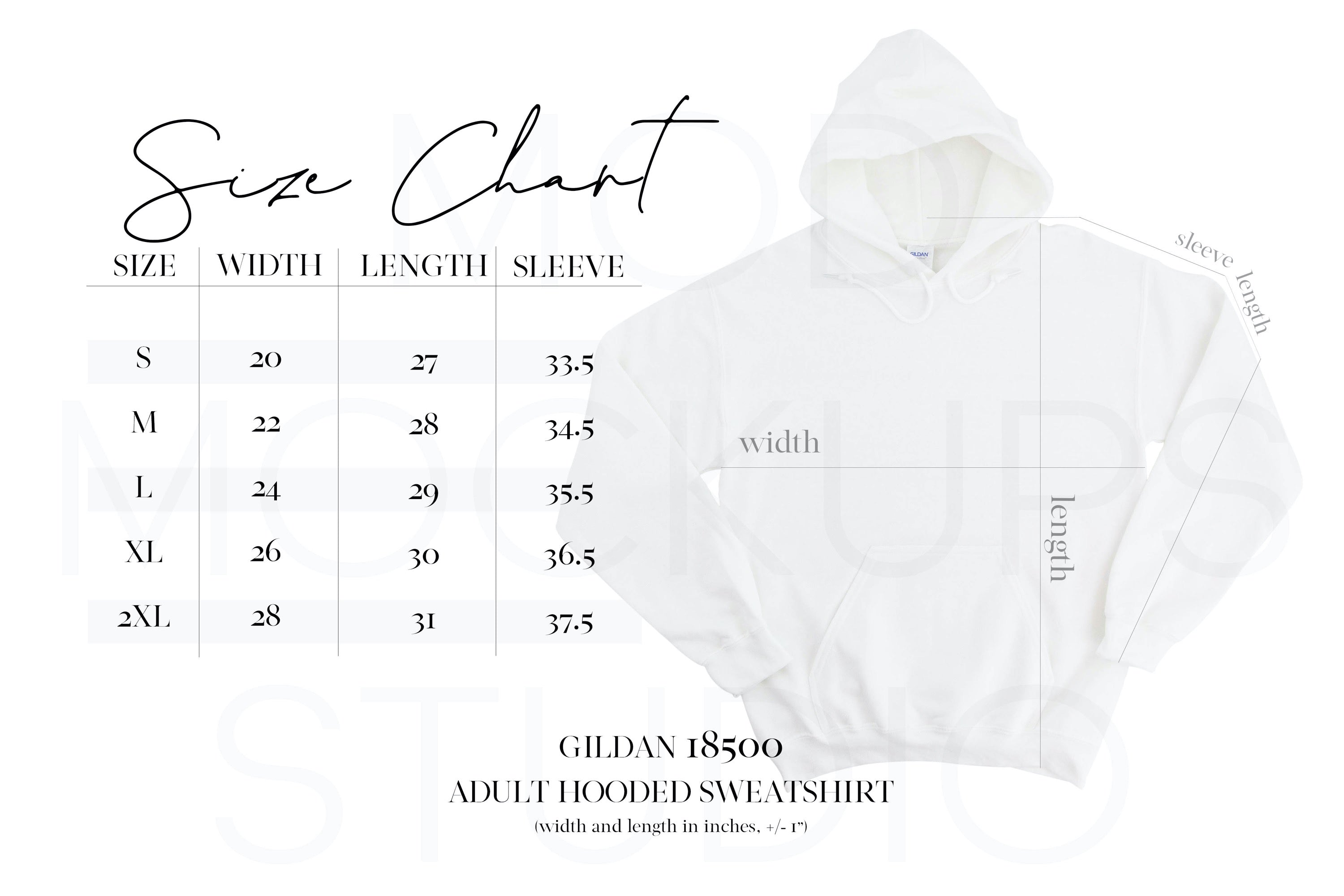 GILDAN 18500 HOODIE