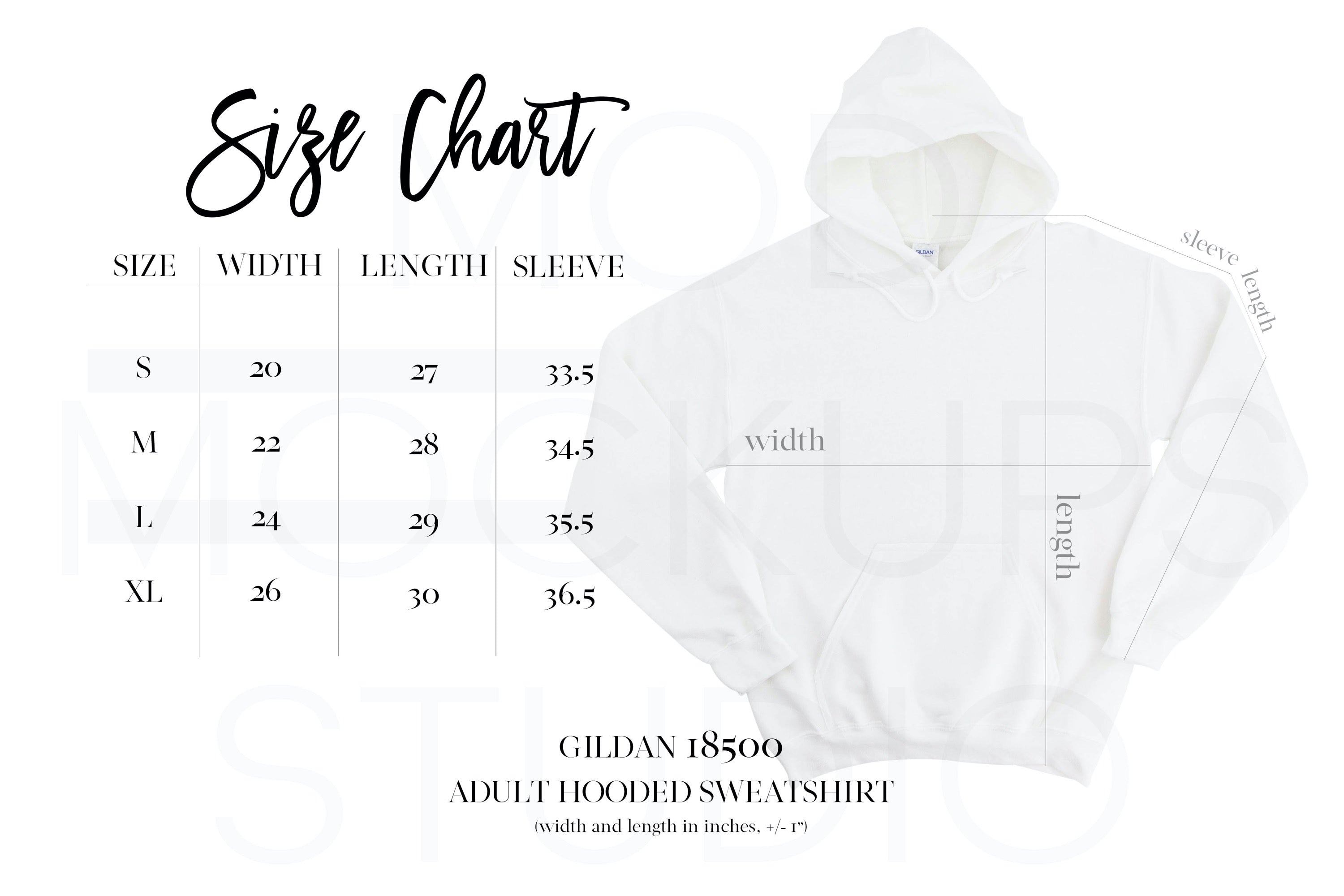 GILDAN 18500 HOODIE