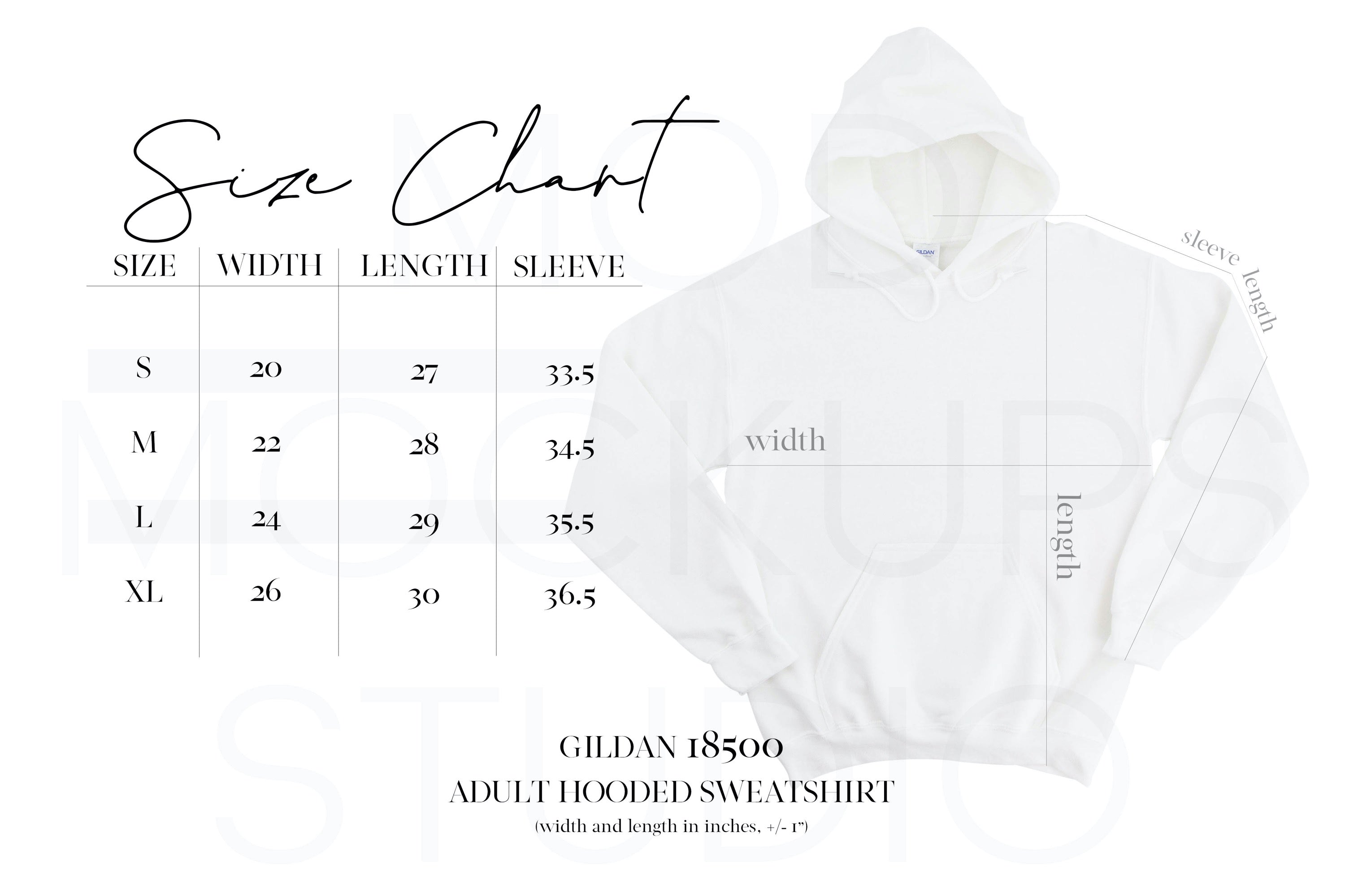 GILDAN 18500 HOODIE