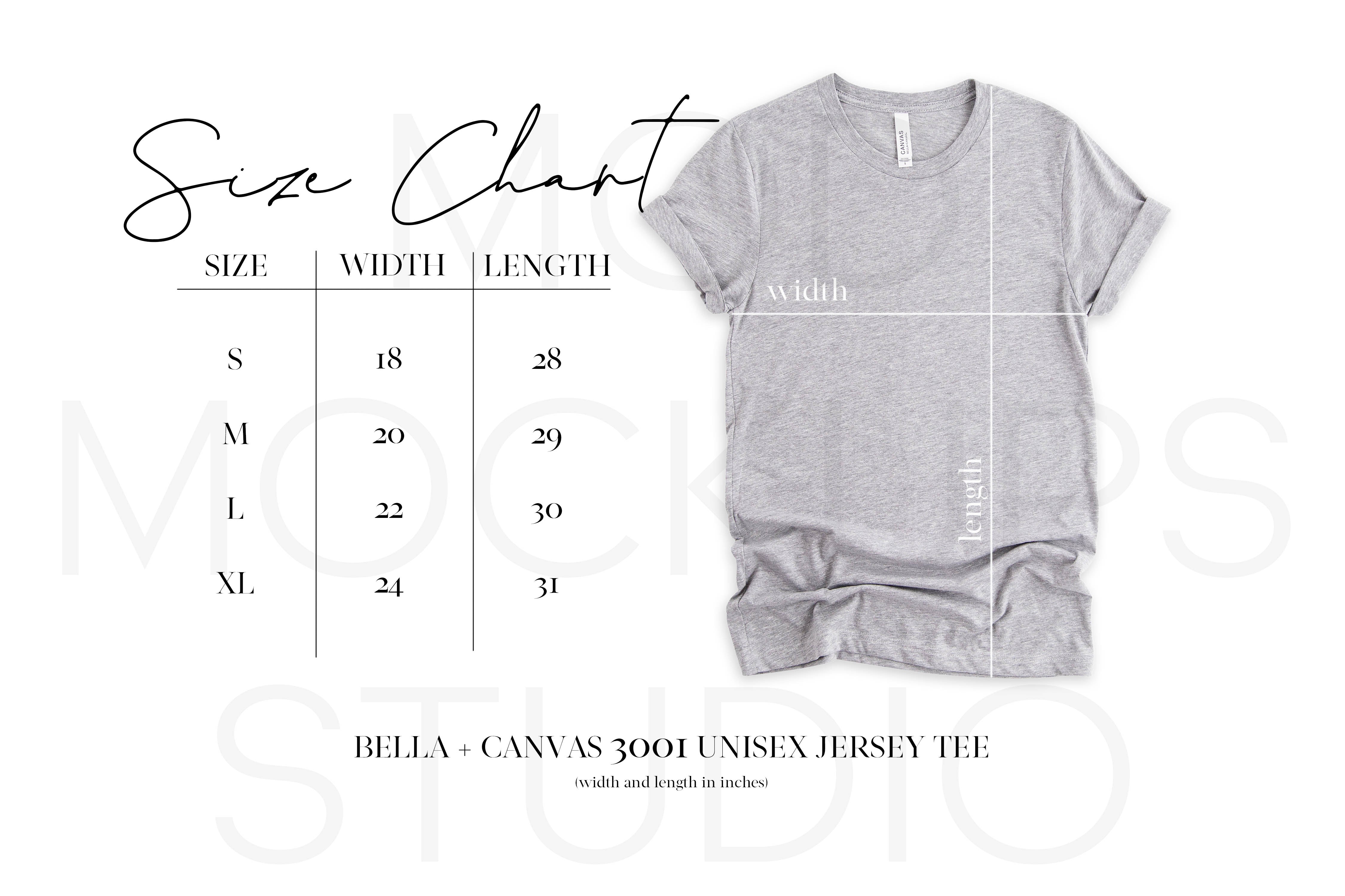 BELLA + CANVAS 3001
